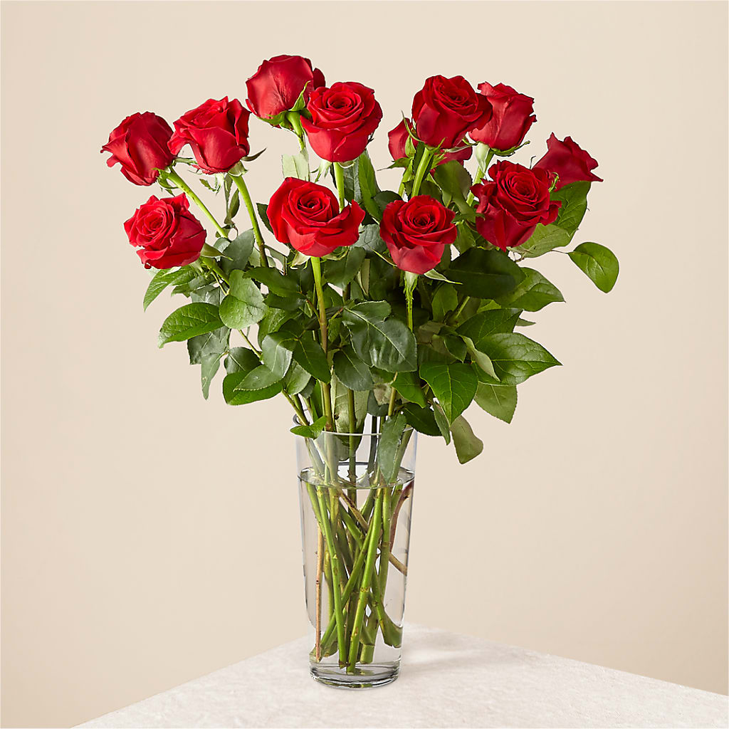 Long Stem Red Rose Bouquet – Dreamy Flowers Llc, Wesley Chapel FL