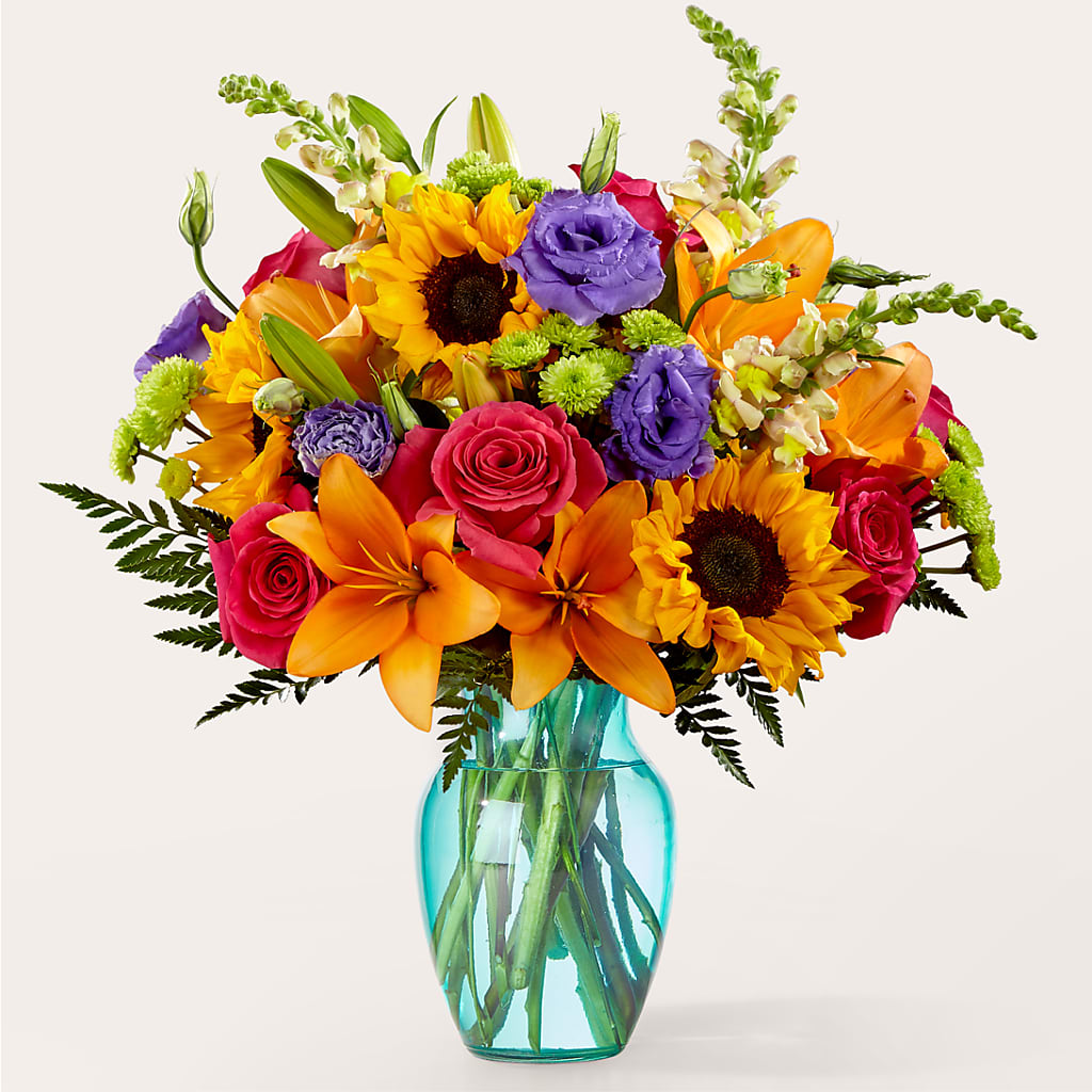 Double Rainbow Bouquet – Dreamy Flowers Llc, Wesley Chapel FL