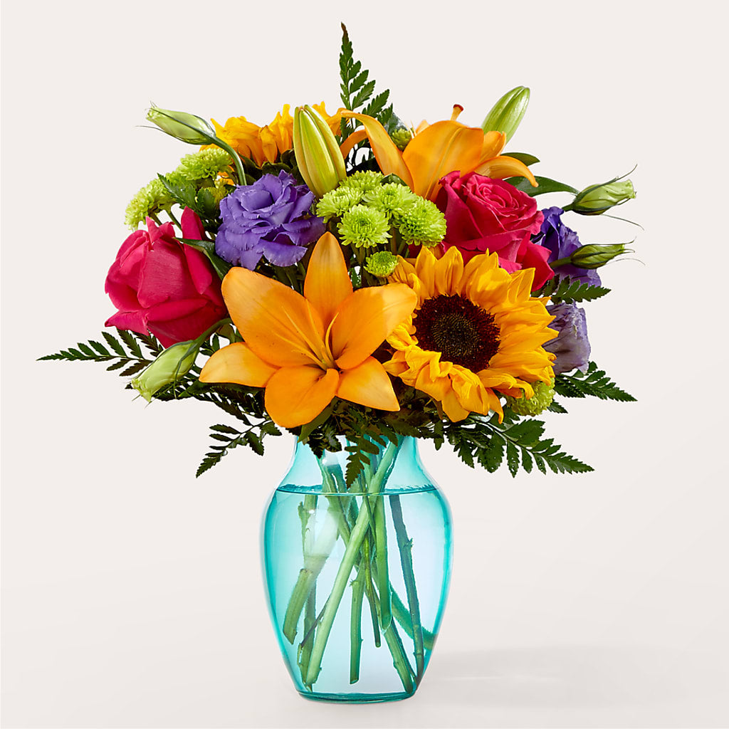 Double Rainbow Bouquet – Dreamy Flowers Llc, Wesley Chapel FL