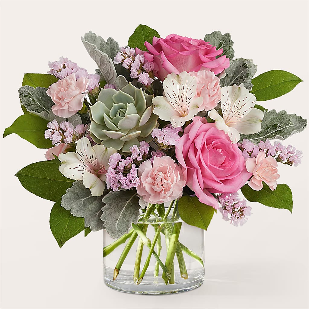 Dusty Rose Bouquet – Dreamy Flowers Llc, Wesley Chapel FL