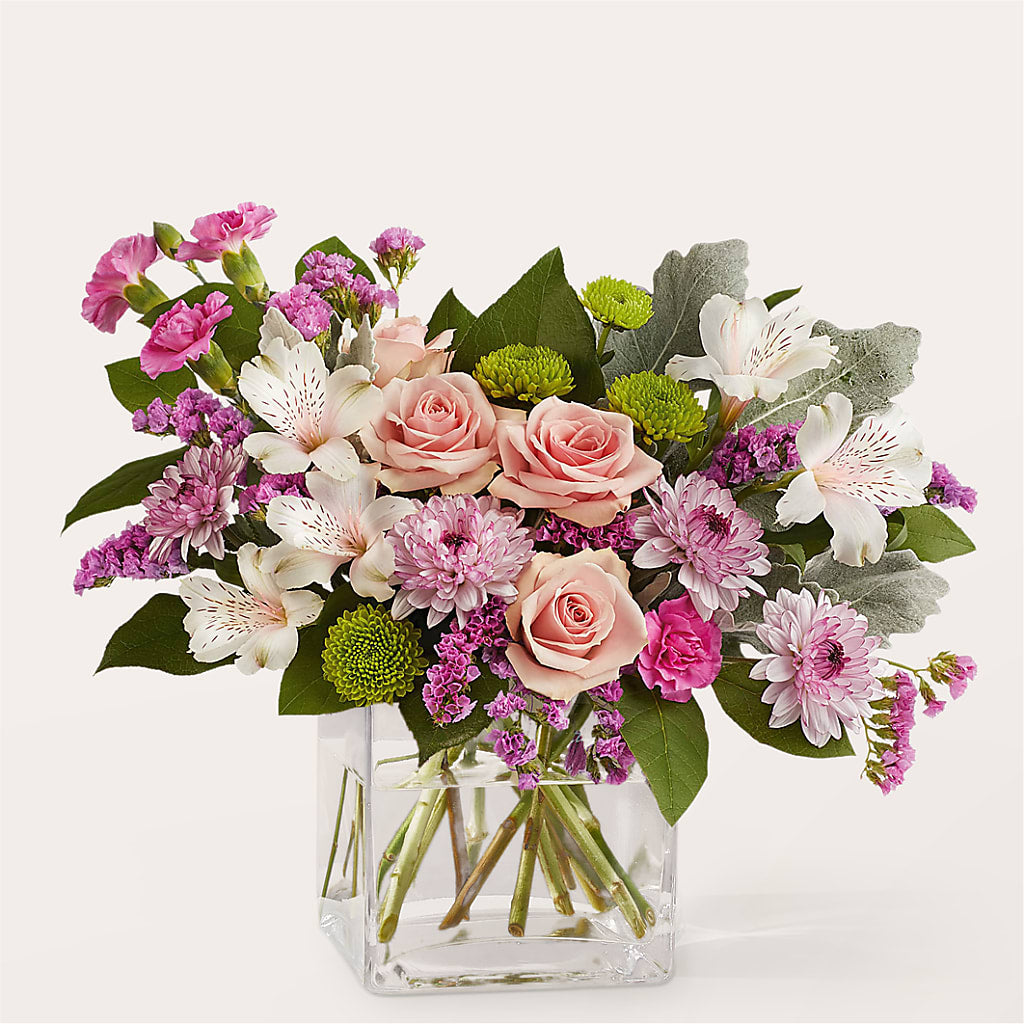 Pink Suede Bouquet – Dreamy Flowers Llc, Wesley Chapel FL