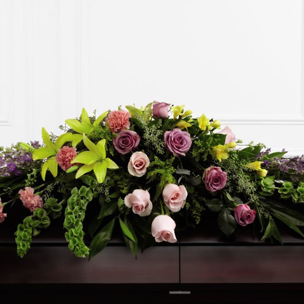 Forever Beloved Casket Spray – Dreamy Flowers Llc, Wesley Chapel FL