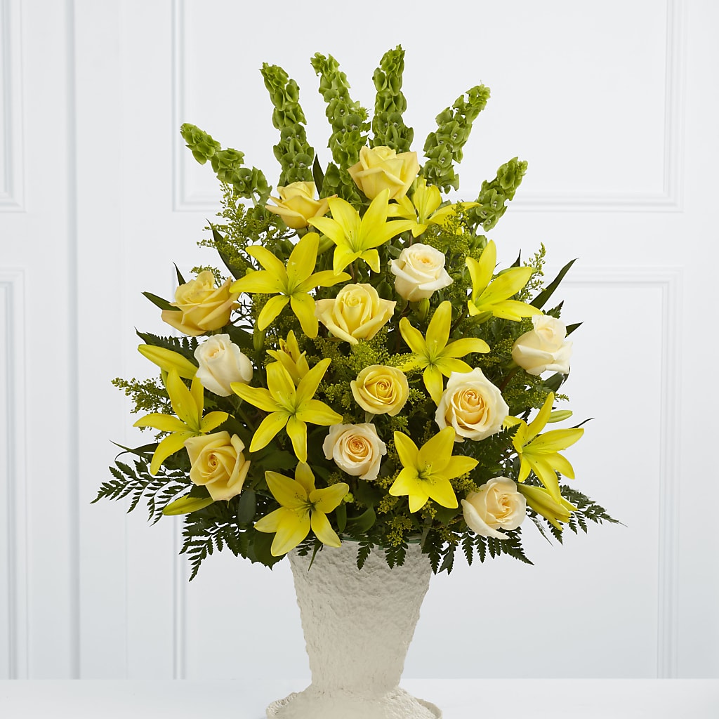 Golden Memories Arrangement – Dreamy Flowers Llc, Wesley Chapel FL