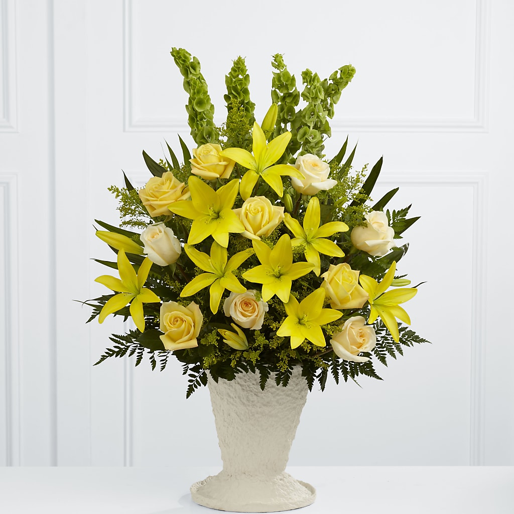 Golden Memories Arrangement – Dreamy Flowers Llc, Wesley Chapel FL