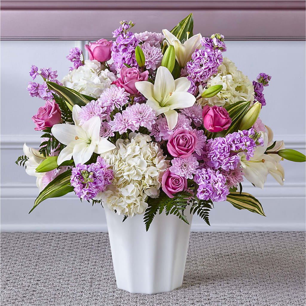 Heaven Sent Floor Basket – Dreamy Flowers Llc, Wesley Chapel FL