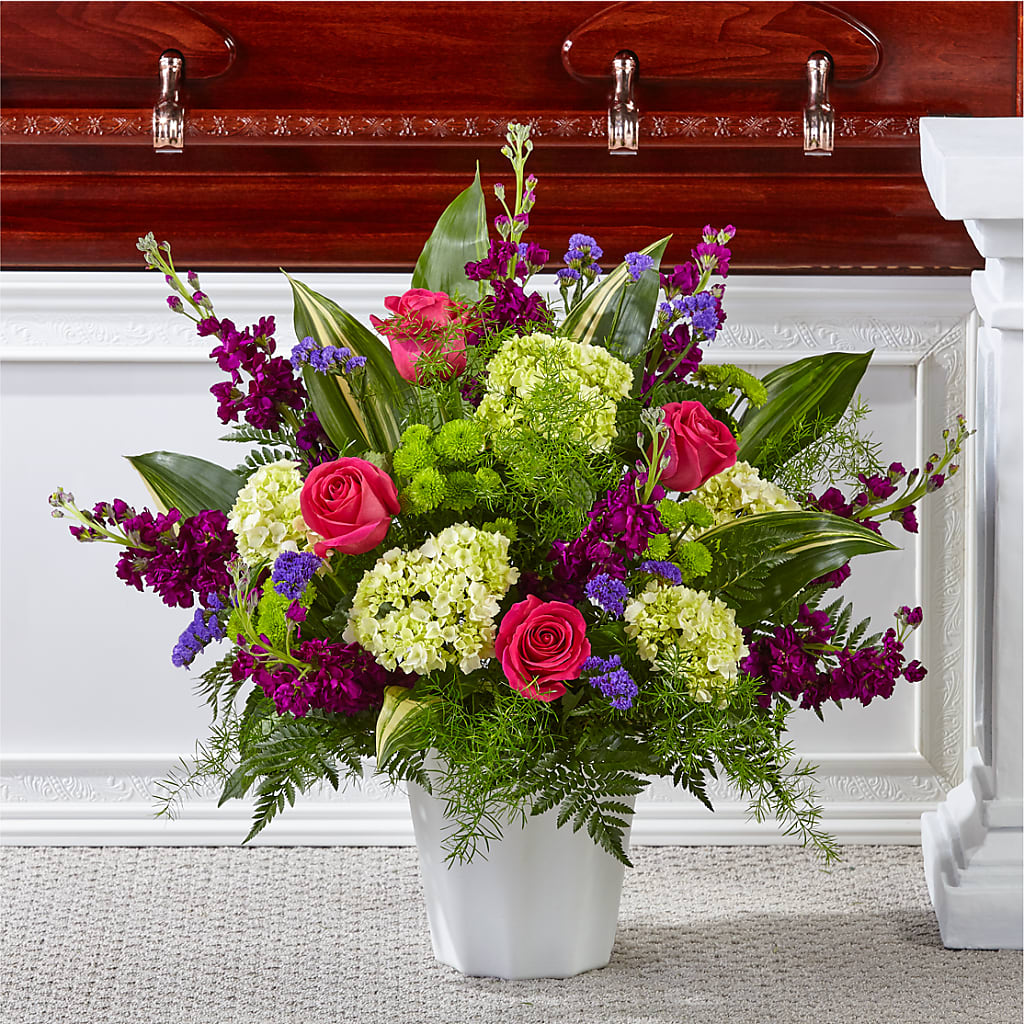 Beautiful Horizons Floor Basket – Dreamy Flowers Llc, Wesley Chapel FL