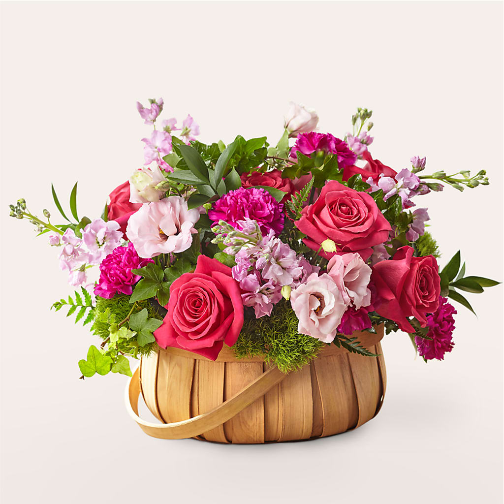 Radiance in Bloom Basket – Dreamy Flowers Llc, Wesley Chapel FL