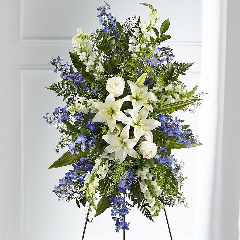 Faithful Friend Standing Spray – Dreamy Flowers Llc, Wesley Chapel FL