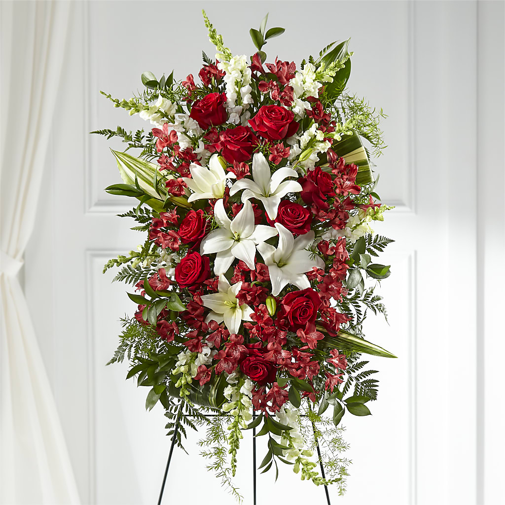 Everlasting Memory Standing Spray – Dreamy Flowers Llc, Wesley Chapel FL