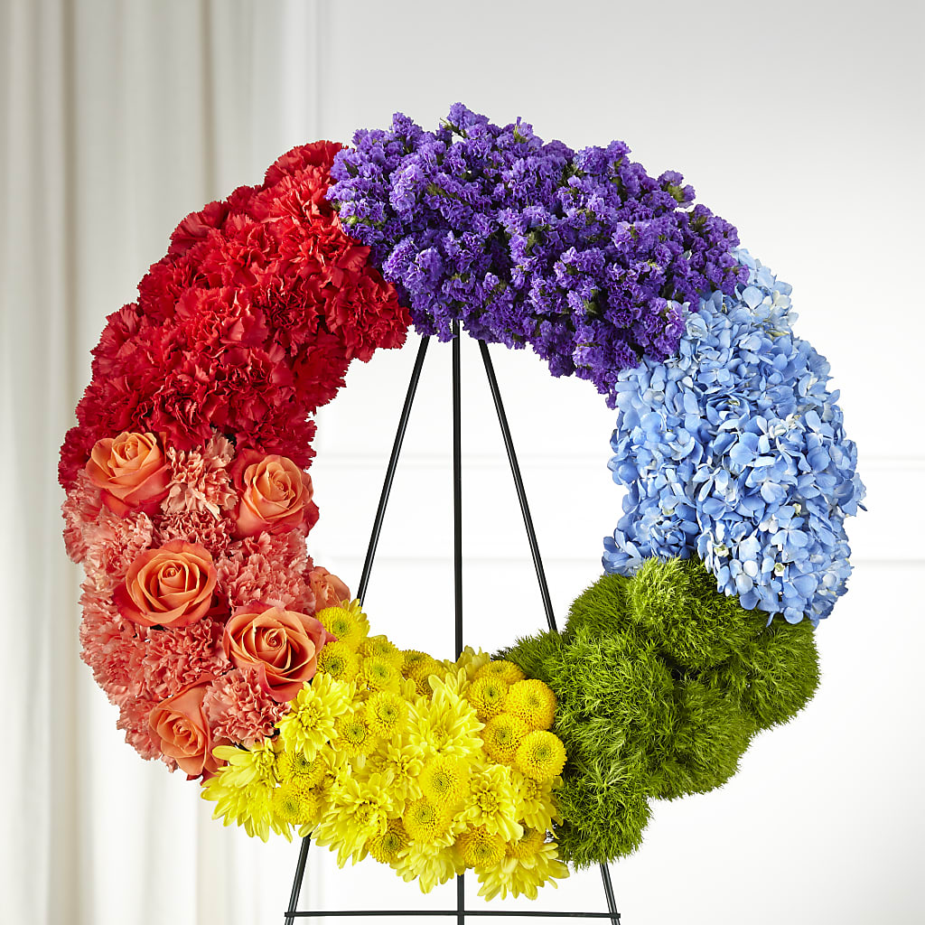 Circle of Love Wreath – Dreamy Flowers Llc, Wesley Chapel FL