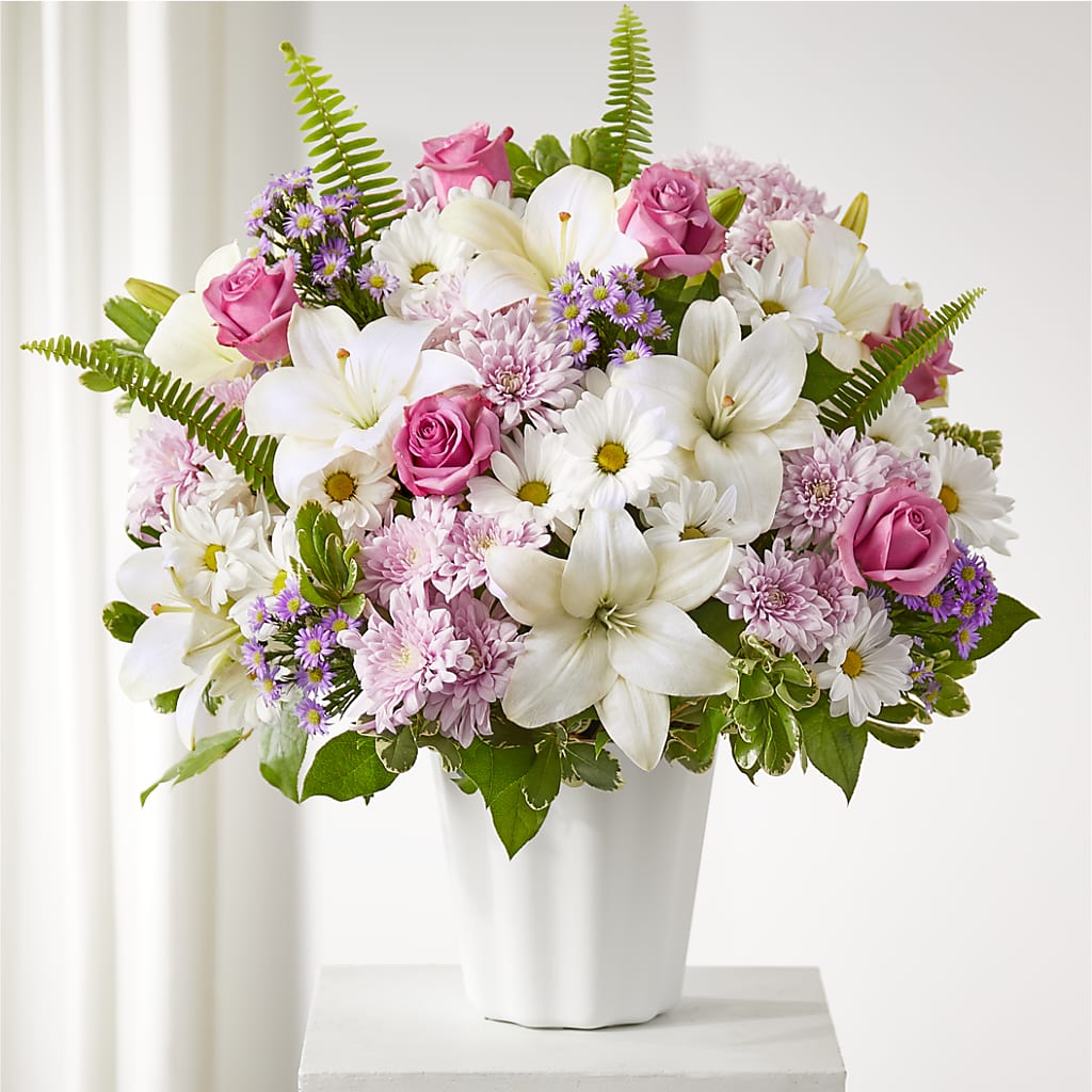 Warmest Thoughts Tabletop Basket – Dreamy Flowers Llc, Wesley Chapel FL