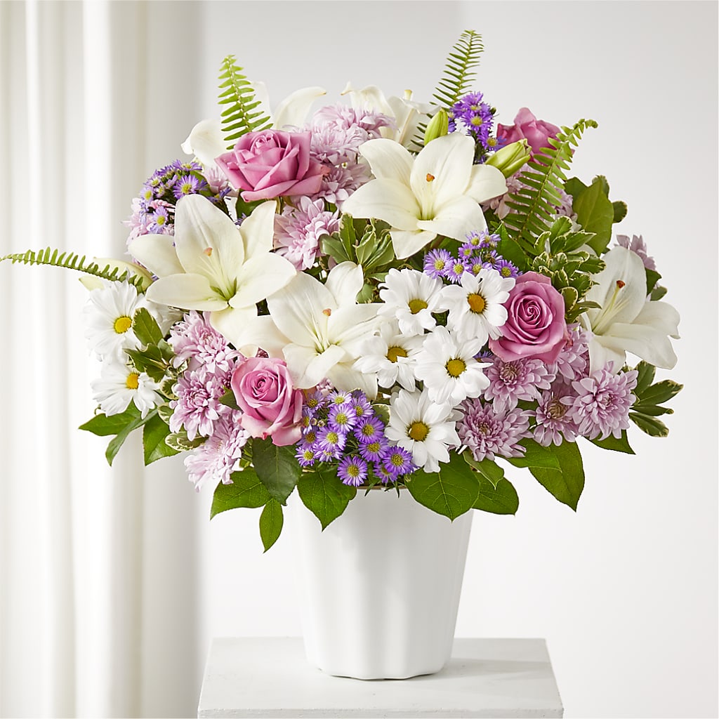 Warmest Thoughts Tabletop Basket – Dreamy Flowers Llc, Wesley Chapel FL