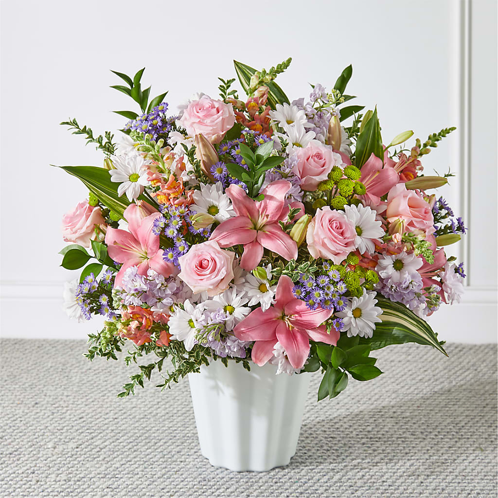 Abundant Compassion Floor Basket – Dreamy Flowers Llc, Wesley Chapel FL