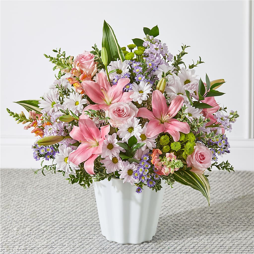 Abundant Compassion Floor Basket – Dreamy Flowers Llc, Wesley Chapel FL
