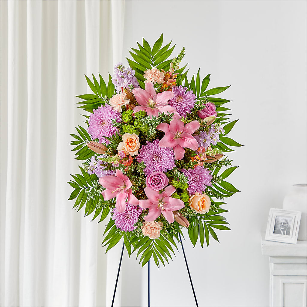 Love & Light Standing Spray – Dreamy Flowers Llc, Wesley Chapel FL