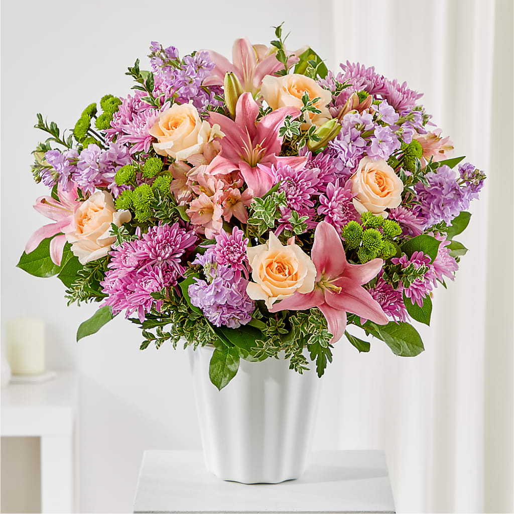 Supportive Embrace Tabletop Basket – Dreamy Flowers Llc, Wesley Chapel FL