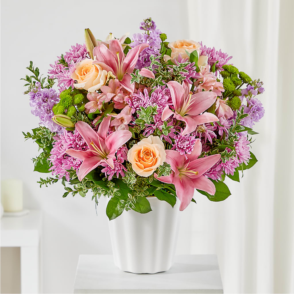 Supportive Embrace Tabletop Basket – Dreamy Flowers Llc, Wesley Chapel FL