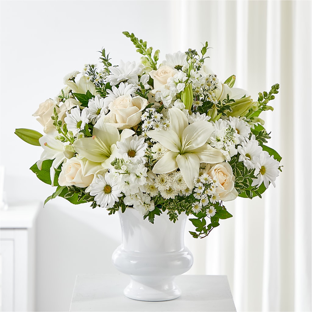 Uplifting Urn Arrangement – Dreamy Flowers Llc, Wesley Chapel FL
