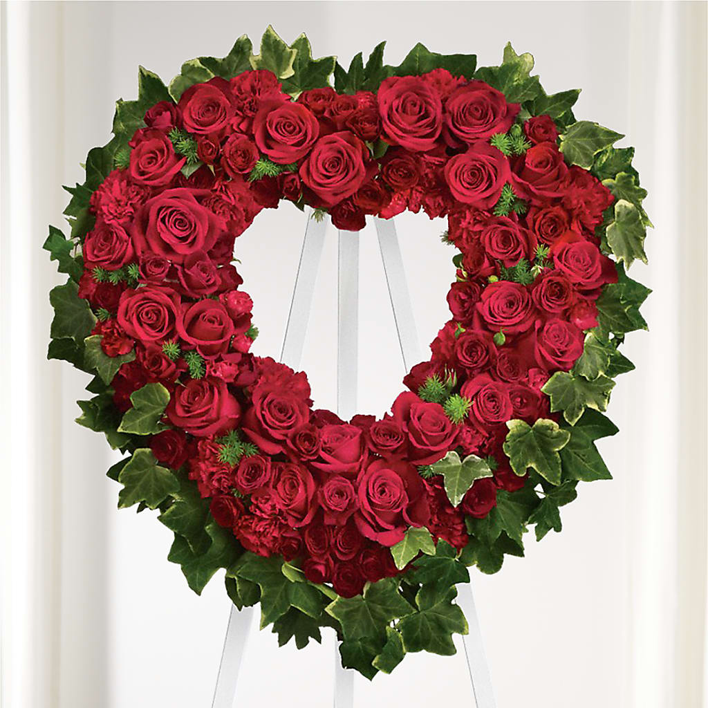 Wholehearted Standing Spray – Dreamy Flowers Llc, Wesley Chapel FL