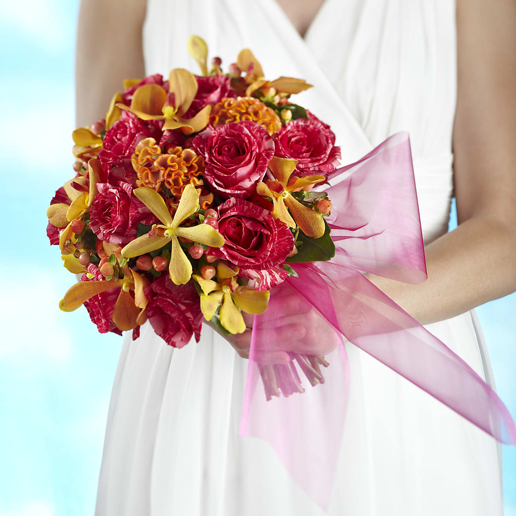 Brilliant Shades of Love Bouquet – Dreamy Flowers Llc, Wesley Chapel FL