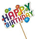 Happy Birthday Pick –  Dreamy Flowers Llc, Wesley Chapel FL