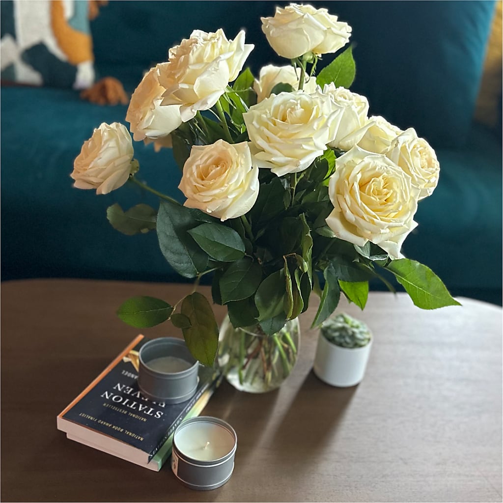 Long Stem Yellow Rose Bouquet –  Dreamy Flowers Llc, Wesley Chapel FL