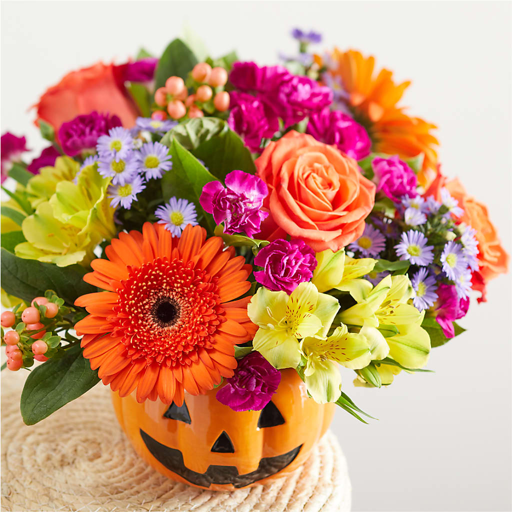 Tricks & Treats Pumpkin –  Dreamy Flowers Llc, Wesley Chapel FL