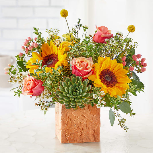 Sunflower Season Bouquet –  Dreamy Flowers Llc, Wesley Chapel FL