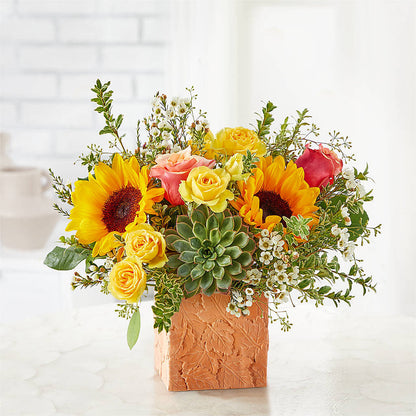 Sunflower Season Bouquet –  Dreamy Flowers Llc, Wesley Chapel FL