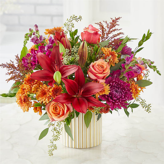 Burgundy Landscape Bouquet – DREAMY FLOWERS LLC, Wesley Chapel FL