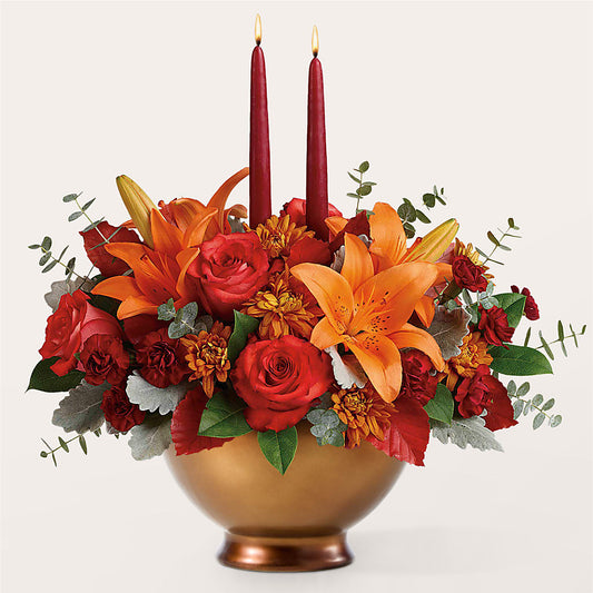 Fruits of Fall Centerpiece –  Dreamy Flowers Llc, Wesley Chapel FL