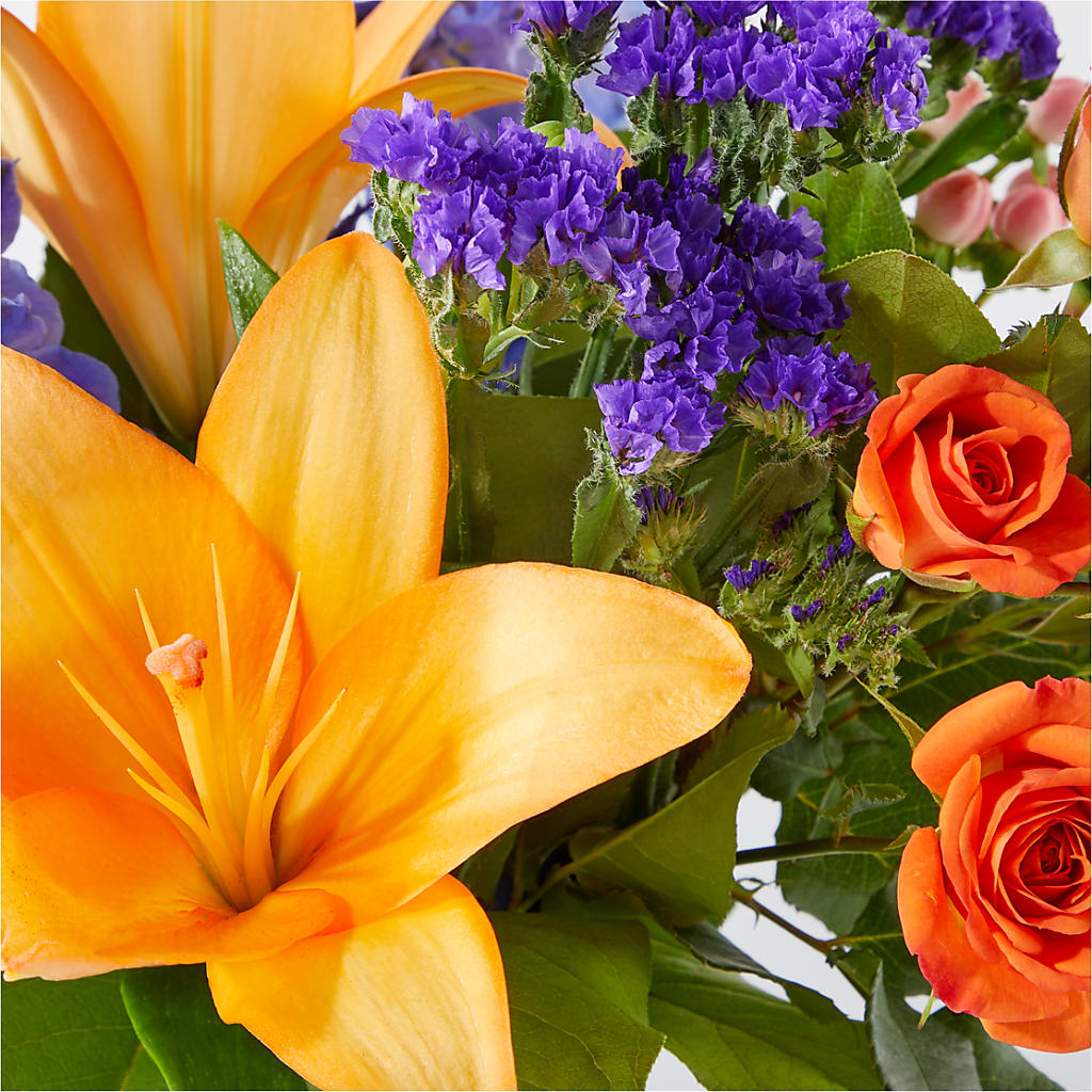 Radiant Citrus Bouquet –  Dreamy Flowers Llc, Wesley Chapel FL
