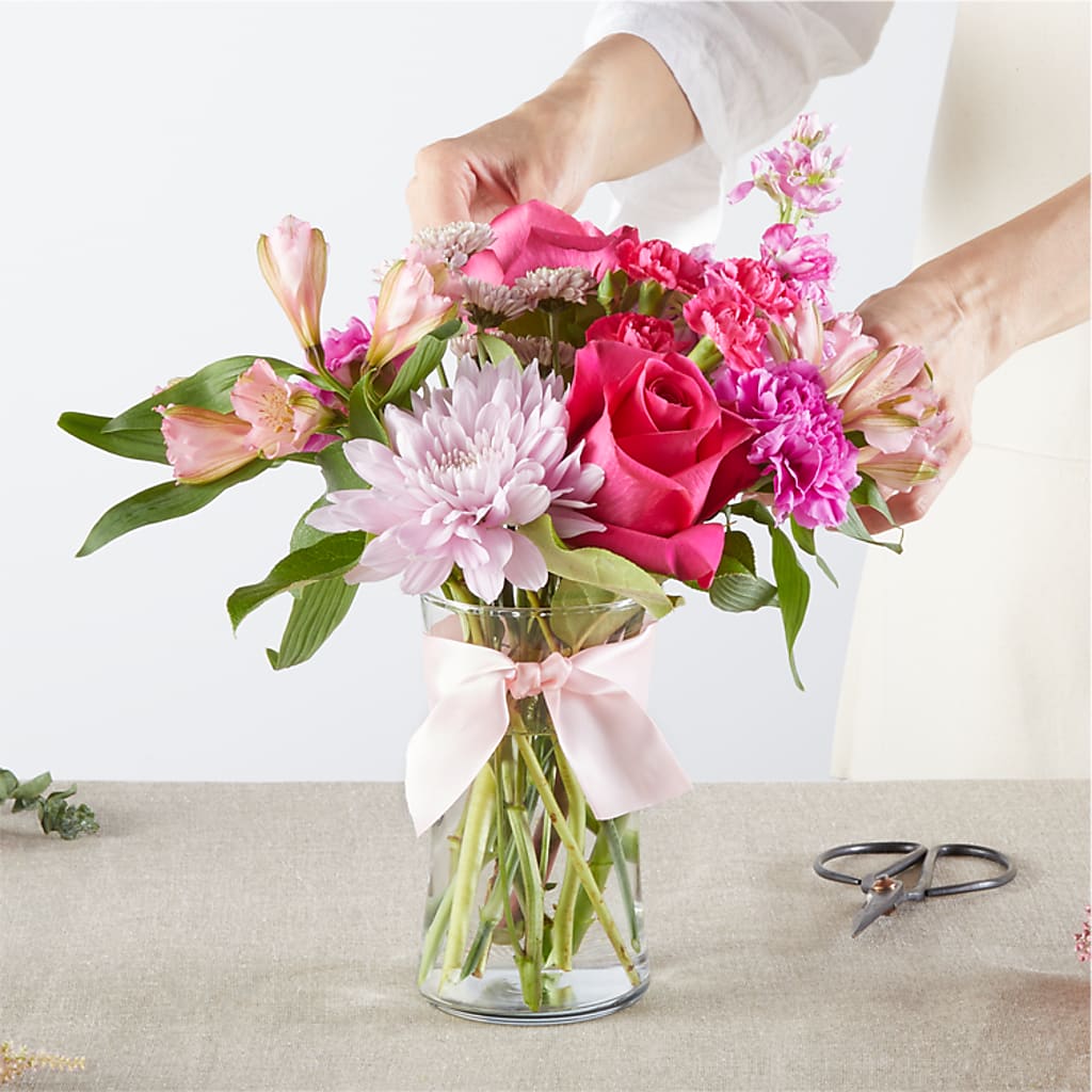Pink Ribbon - A Florist Original –  Dreamy Flowers Llc, Wesley Chapel FL