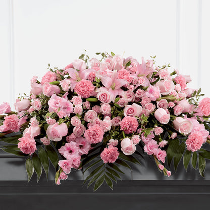 Garden of Comfort Casket Spray (Standard) –  Dreamy Flowers Llc, Wesley Chapel FL