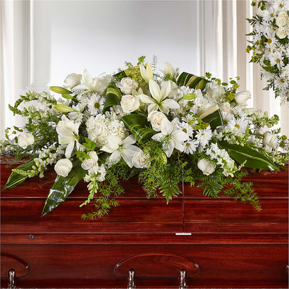 Abundance Casket Spray –  Dreamy Flowers Llc, Wesley Chapel FL