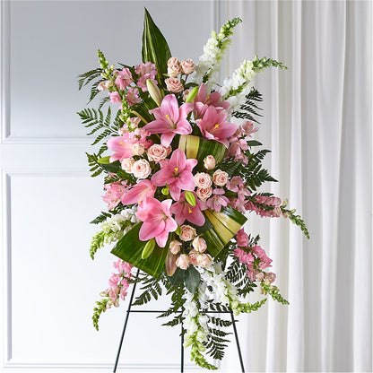 Elegant Embrace Standing Spray –  Dreamy Flowers Llc, Wesley Chapel FL