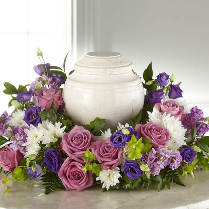 Blooming Sympathy Cremation Adornment –  Dreamy Flowers Llc, Wesley Chapel FL