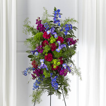 Heavenly Skies Standing Spray –  Dreamy Flowers Llc, Wesley Chapel FL