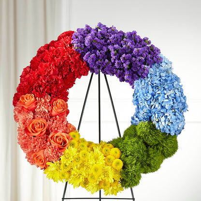 Circle of Love Wreath –  Dreamy Flowers Llc, Wesley Chapel FL