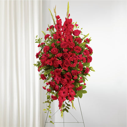 From the Heart Standing Spray –  Dreamy Flowers Llc, Wesley Chapel FL