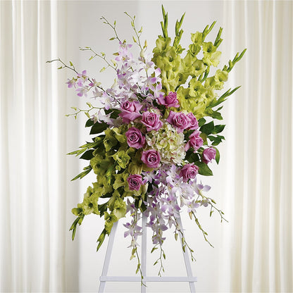 Lasting Legacy Standing Spray –  Dreamy Flowers Llc, Wesley Chapel FL