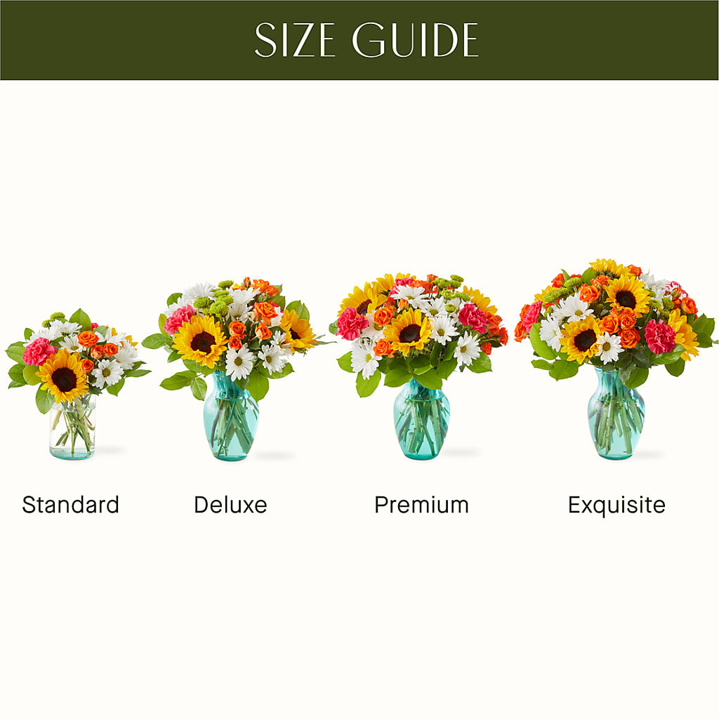 Sun-drenched Blooms Bouquet –  Dreamy Flowers Llc, Wesley Chapel FL