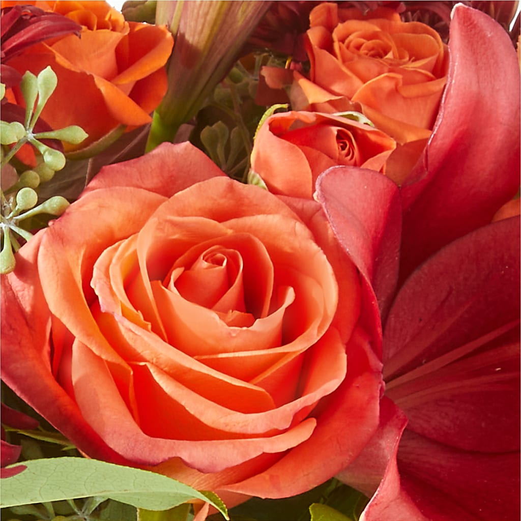 Crimson Leaves Bouquet –  Dreamy Flowers Llc, Wesley Chapel FL