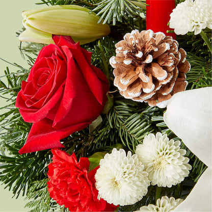 Seasonal Festivities Centerpiece –  Dreamy Flowers Llc, Wesley Chapel FL