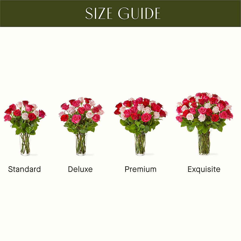 Charming Rose Bouquet –  Dreamy Flowers Llc, Wesley Chapel FL