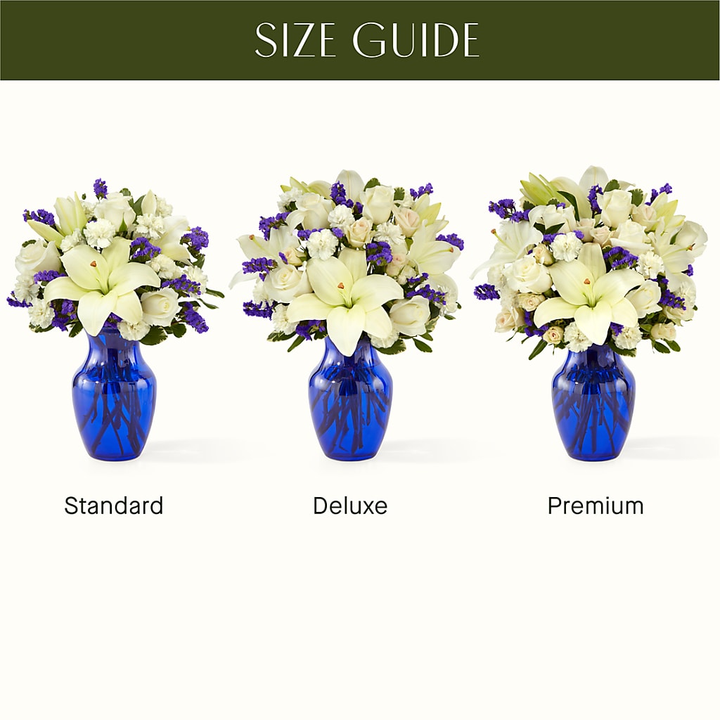 Sapphire Rush Bouquet –  Dreamy Flowers Llc, Wesley Chapel FL