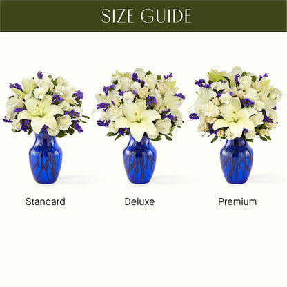 Sapphire Rush Bouquet –  Dreamy Flowers Llc, Wesley Chapel FL