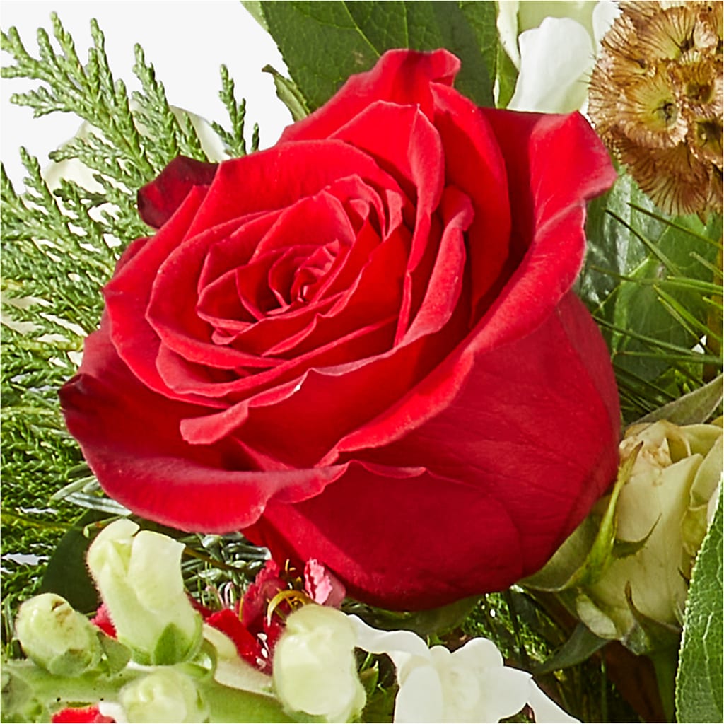 Deck the Halls Bouquet –  Dreamy Flowers Llc, Wesley Chapel FL