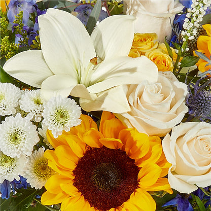 Wonderfully Sunny Bouquet –  Dreamy Flowers Llc, Wesley Chapel FL