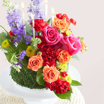 Best Year Yet Floral Cake –  Dreamy Flowers Llc, Wesley Chapel FL